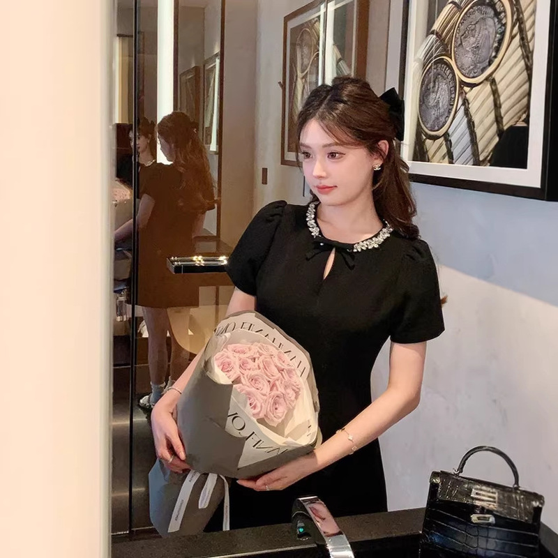Rich Girl Miu's Outfit: Engagement Birthday Dress, Registration Gown, Women's Chanel-Style White Dress Rich Girl Miu's Outfit: Engagement Birthday Dress, Registration Gown, Women's Chanel-Style White Dress