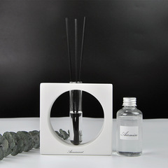 Factory Direct Sale Test Tube Aromatherapy Bottle Indoor Air Purifier Flameless Aroma Diffuser Marble Texture Vapor Liquid Set