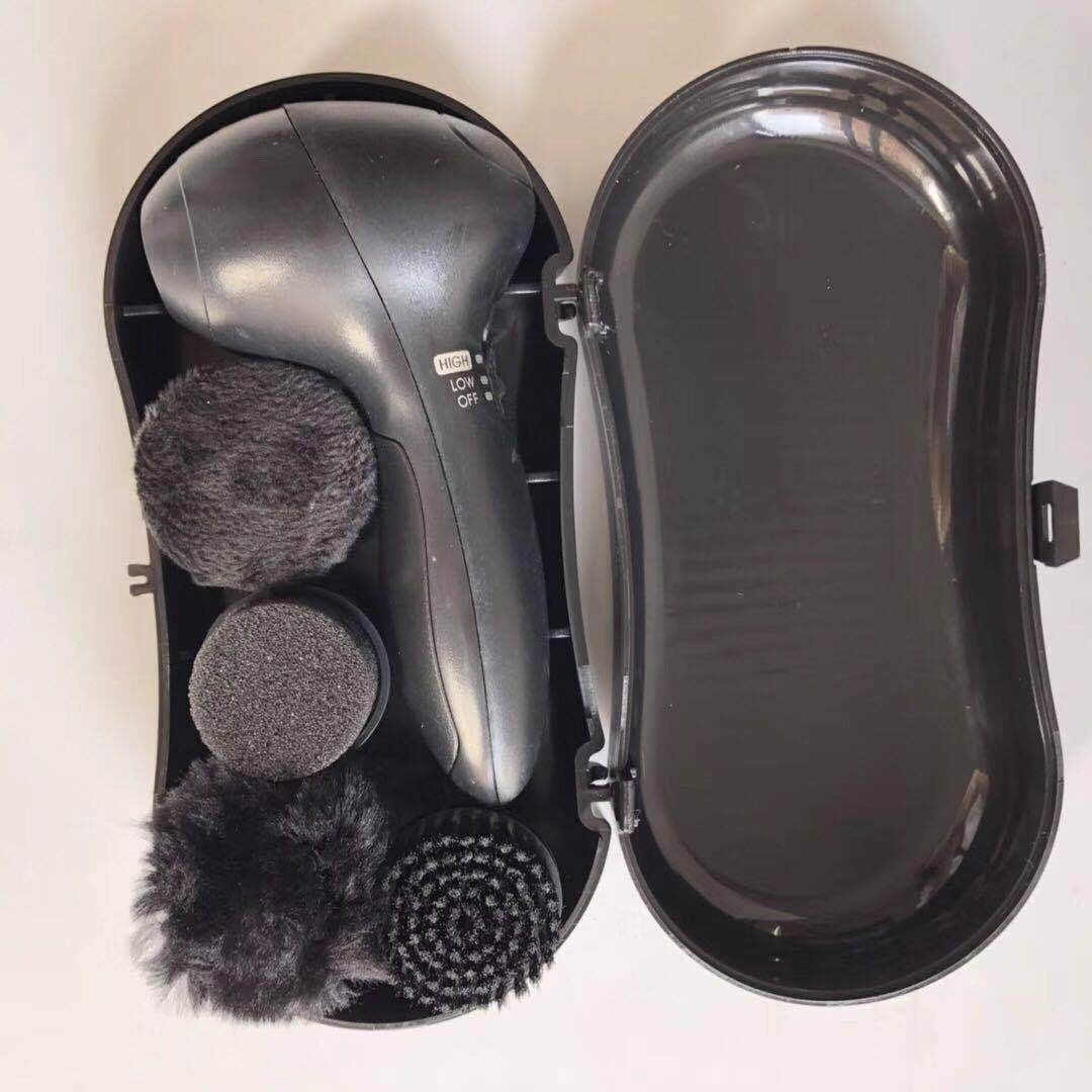 Suministro directo de fábrica pulidor de zapatos eléctrico hogar pequeño pulidor de zapatos multifunción zapatos de cuero pulidor cuidado portátil