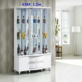 现代极简酒柜客厅家用储物柜白色餐厅小型酒柜