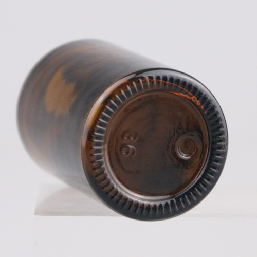 Flat shoulder dropper essential oil bottle brown transparent glass bottle 20ml30ml essential oil packaging