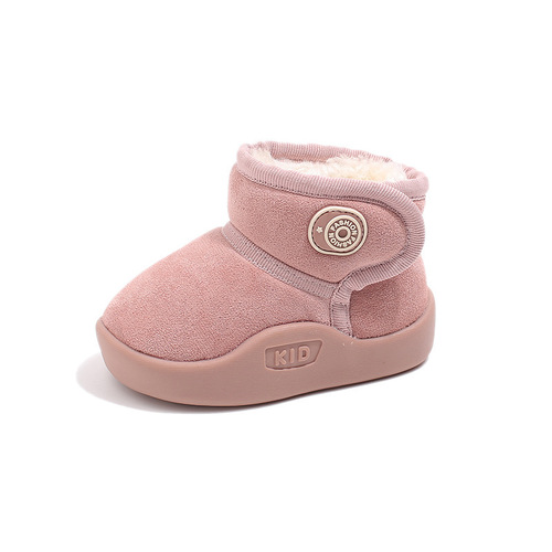 Warm Kids Snow Boots - New Winter Boots for Boys and Girls, Cotton Snow Shoes with Soft Soles, Baby Learning to Walk Boots, Snow Outdoor Shoes