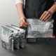 Aluminum foil fresh-keeping sealed fresh-keeping bag special storage bag for household refrigerator food freezing compact bag special freezing bag