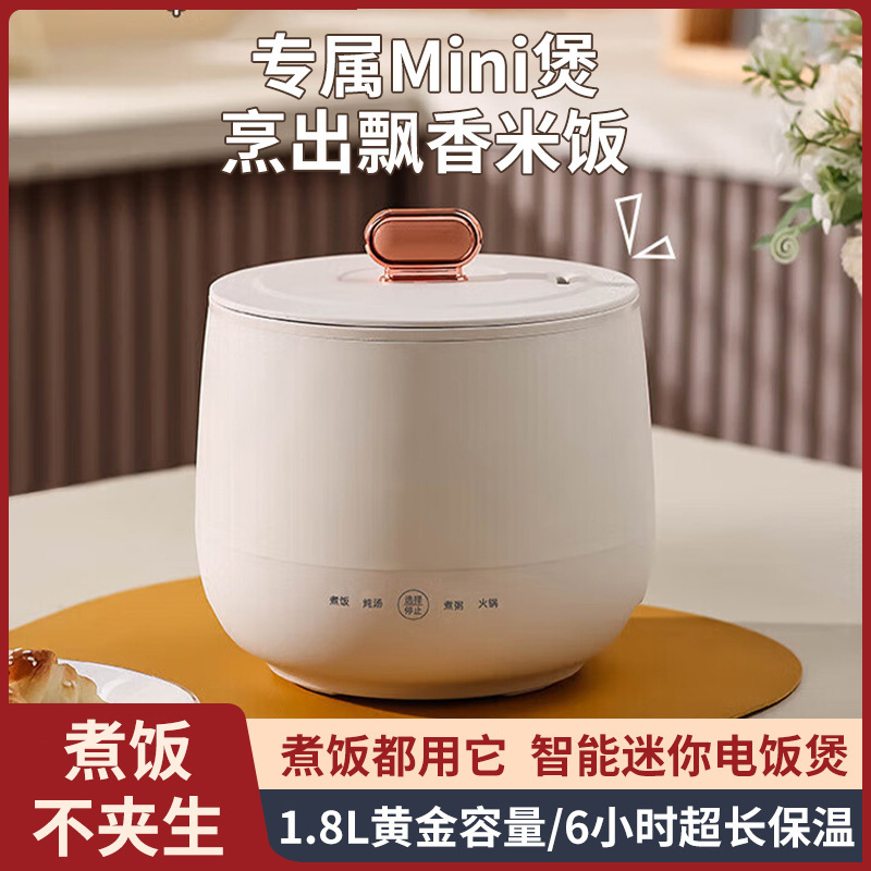 ドイツ家庭用スマート炊飯器ミニ炊飯器多機能全自動学生寮電気調理鍋電気中華鍋|undefined