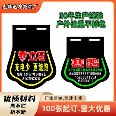 Electric vehicle fender – and electric vehicle mudguard