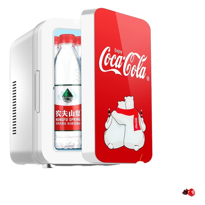 Coca-Cola автомобильный холодильник общежитие дом автомобиль дом двойного назначения холодная и теплая коробка классический белый медведь поколение оптовой продажи