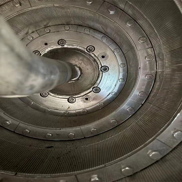 二手卧式三级活塞推料离心机 2205材质全自动连续式过滤 变频调速