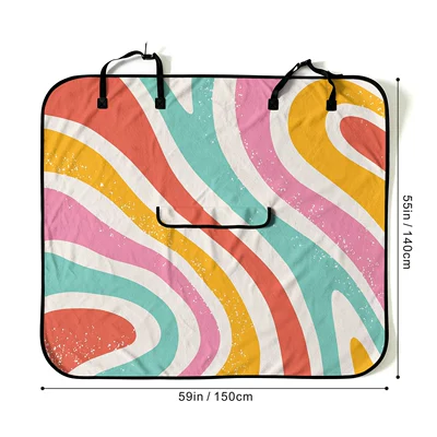Universal seat cover: suitable for gym and exercise - hpcd131-150x140cm