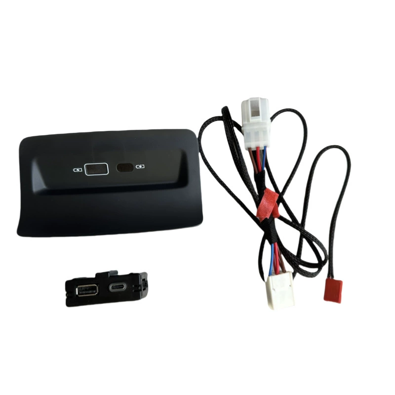 Задний дефлектор с USB Type-C для Skoda Kodiaq 56G857365B