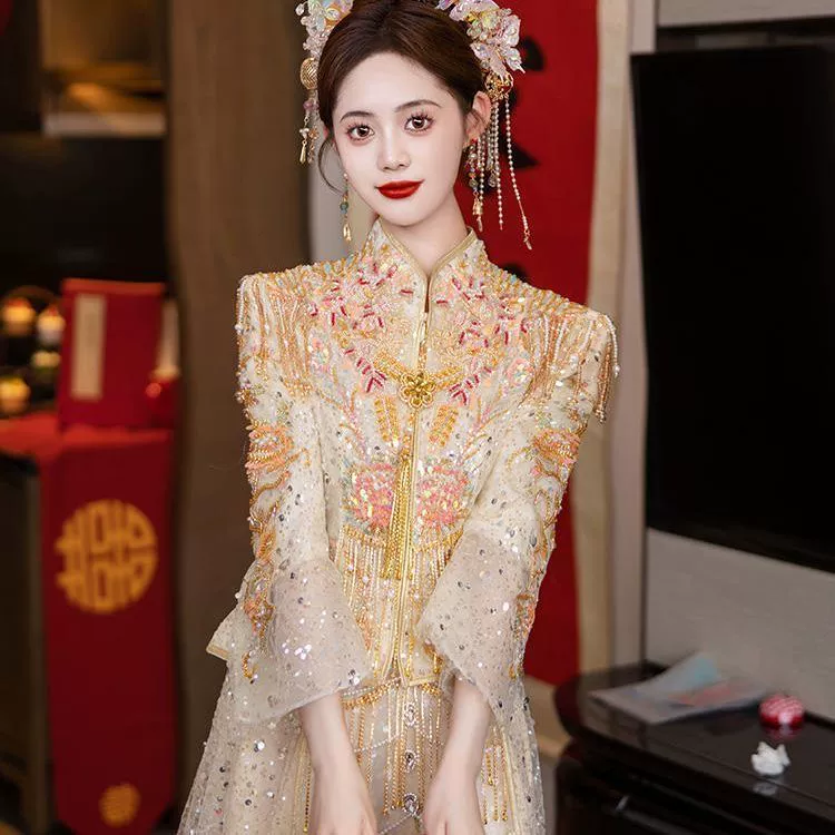 Spring suhe traditional wedding dress, for teenagers