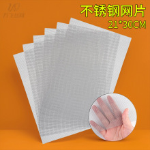 跨境专供20目A4网片防虫防鼠不锈钢网片网格不锈钢网网片不锈钢网