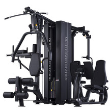 澳沃 综合训练器械四人站G158 健身房史密斯力量健身器材组合