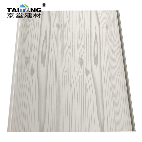 Tablero de revestimiento de PVC, techo de pulido blanco, fuelle de plástico, placa de acero de plástico, decoración de la escuela de apartamentos, revestimiento de pared, fuelle de PVC