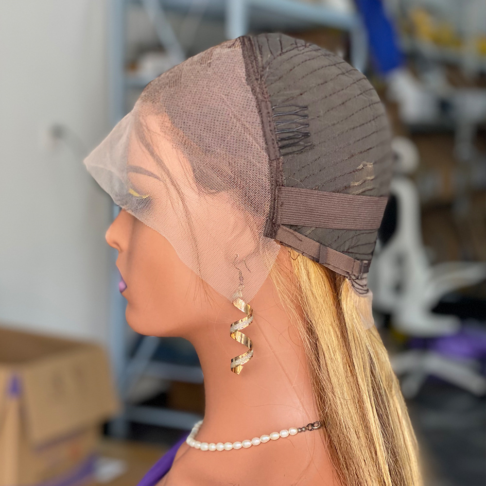 Parrucca lace front capelli veri lisci colore piano_voghion.com