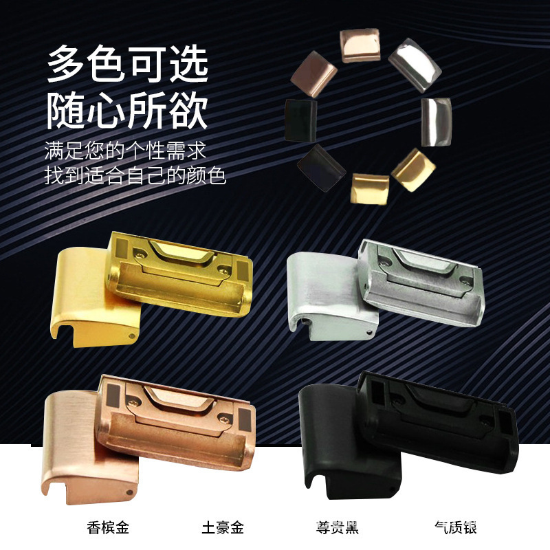Jiaming quick release head grain connector is suitable for Jiaming feni5x smart watch stainless steel buckle factory direct sales