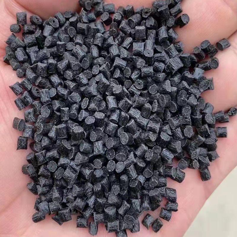 加纤黑色ABS颗粒 新料改性15%玻纤增强级 低收缩注塑钥匙手柄应用