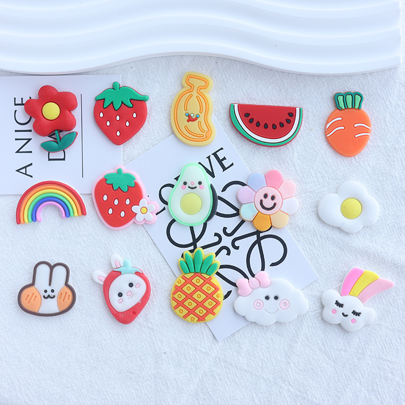 Cartoon rainbow cute phone case from soft rubber