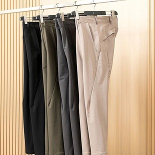 New Outdoor Business Fashion Casual Quick-Drying Stretch Pants Water-Repellent Taped Seam Trousers Men's Versatile Outdoor Casual Pants