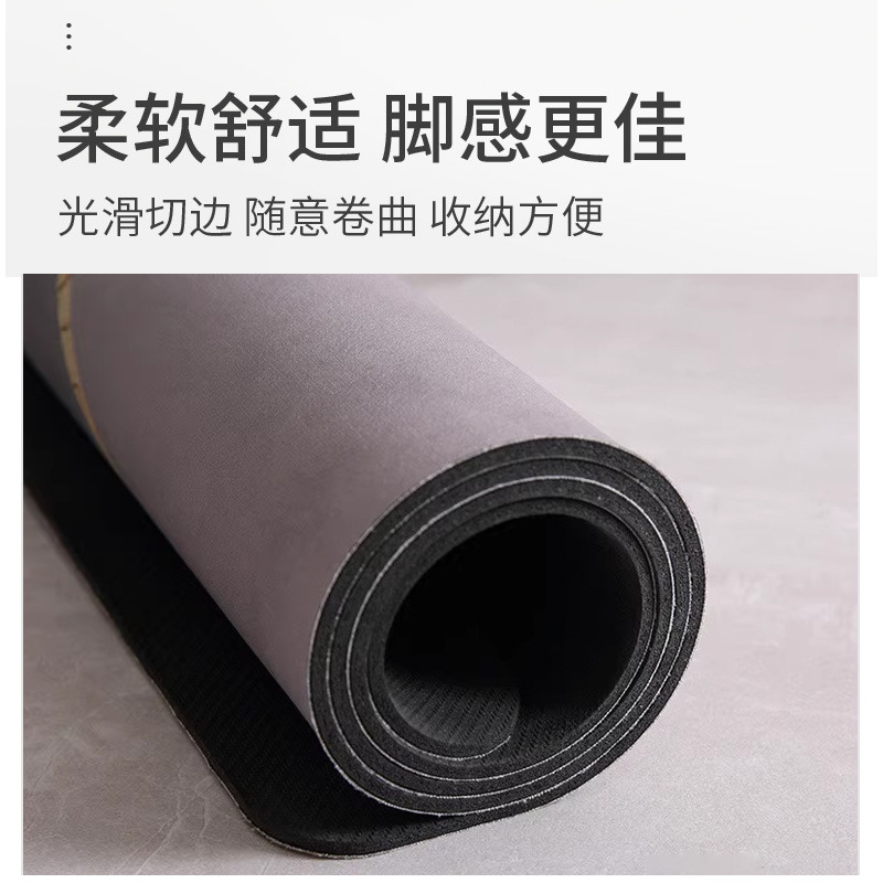 Pastoral al por mayor de flores y plantas de barro de diatomeas estera suave estera absorbente alfombra de baño ovalada alfombra de piso antideslizante alfombra de puerta absorbente