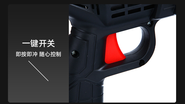 High pressure water gun household small automatic car washing gun wireless car washing machine rechargeable portable car washing water gun wholesale