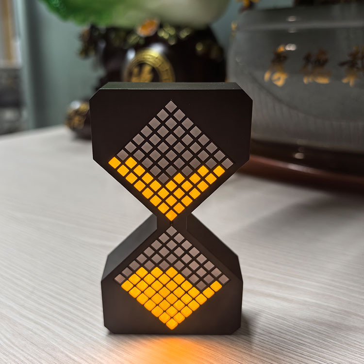 電子砂時計子供学生タイマー家庭用小型砂時計重力感知デスクトップ解凍発光砂時計|undefined