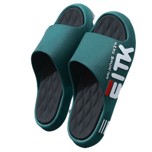 Men's summer new slippers, non-slip thick soles, outdoor sports, basketball, beach sandals, men's and women's slippers