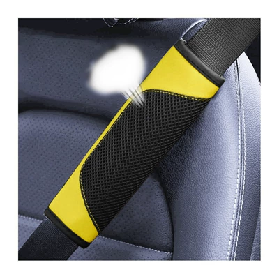 Seat belt shoulder pad – Supplies - yellow-2175