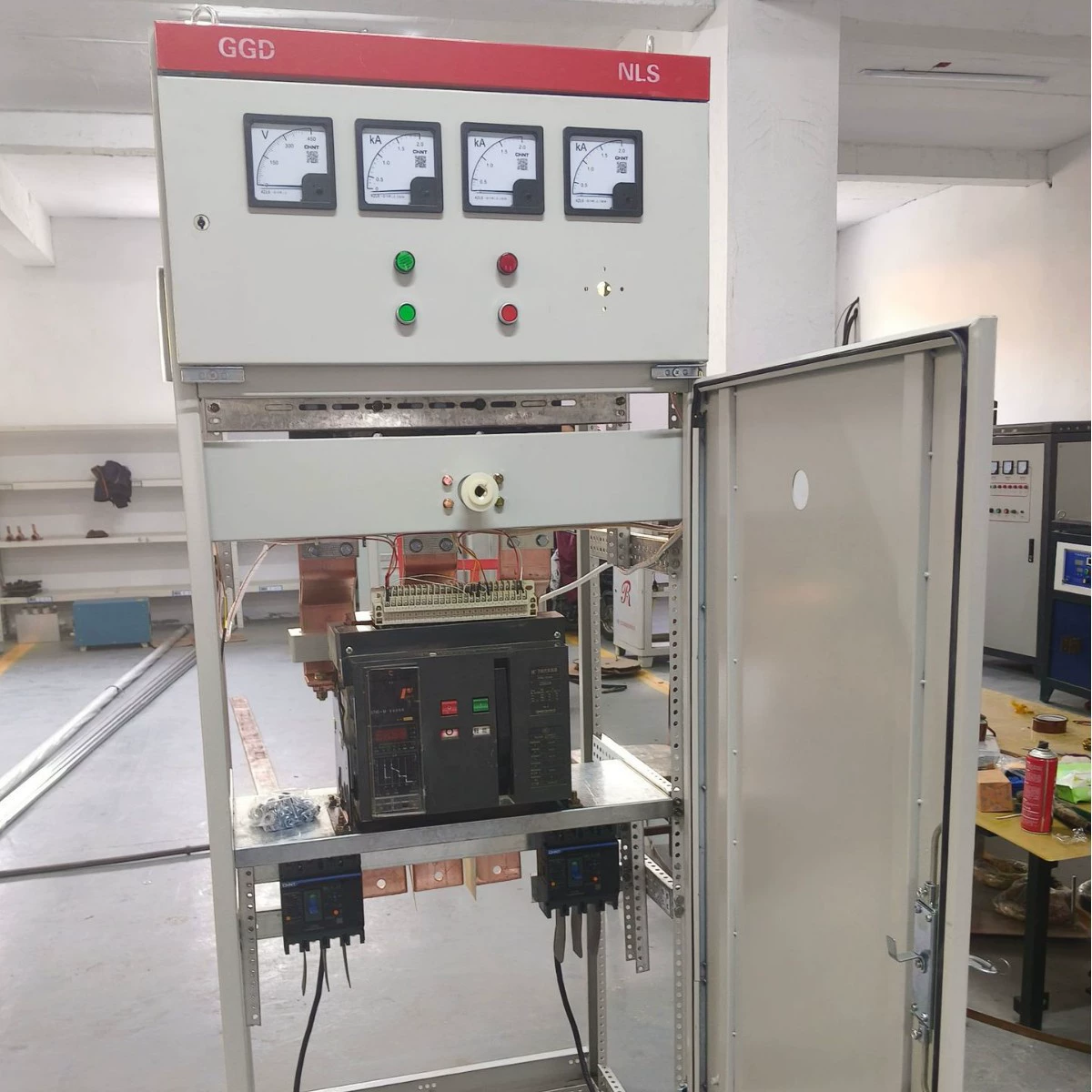 Фабрика низковольтный шкаф управления преобразованием частоты двойной источник питания 1000kw контур шкаф управления GGD инверт частоты комплектный распределительный шкаф