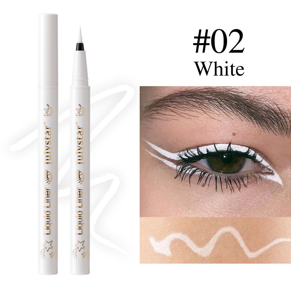 Julystar Non-smudging Long-lasting Waterproof Eyeliner Pen 6-piece set, eye makeup pen wholesale for the under-eye range undefined