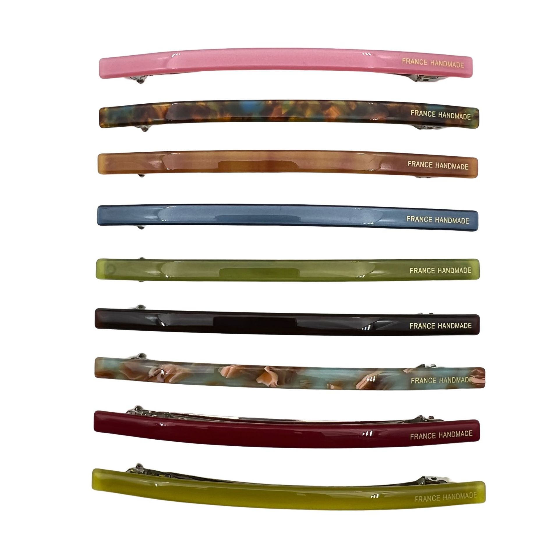 30g Weight Hair Clip Hair Accessories Type Daily Occasion Acetic acid sheets Material Retro Solid Color Acetic Acid Sheets Hair Clip