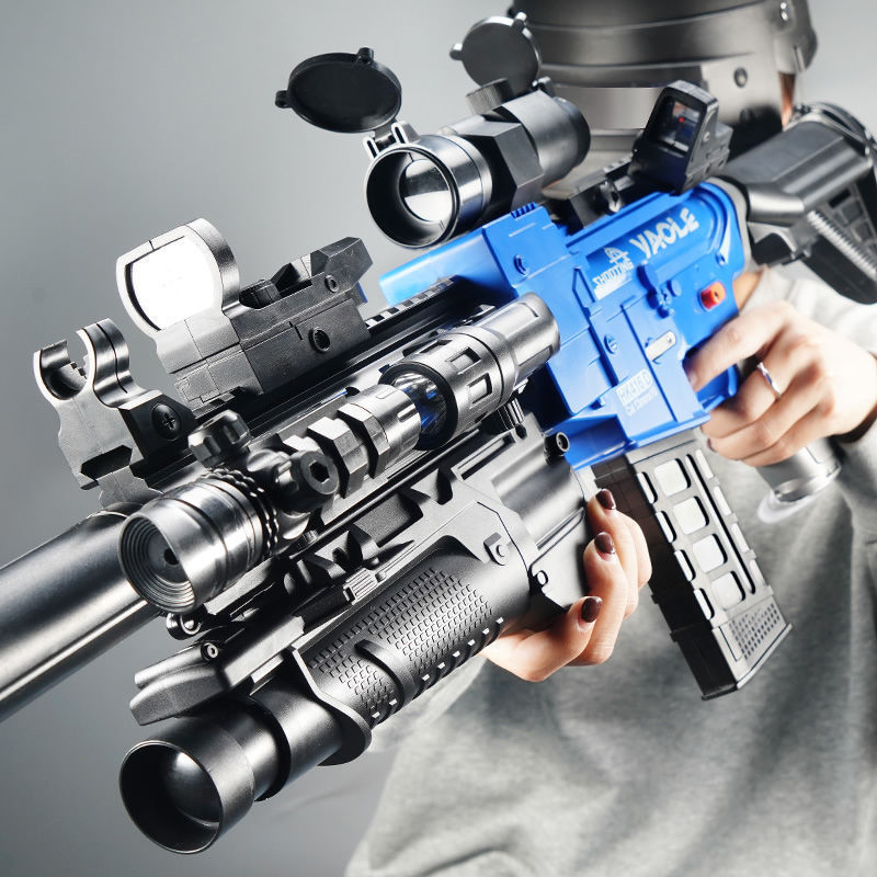 玩具枪儿童玩具电动软弹枪吃鸡装备突击枪M416穿越火线男孩小孩|ms