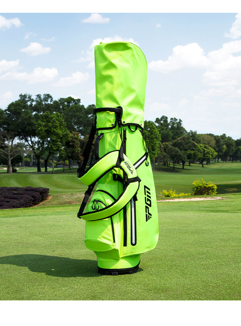 Túi đựng gậy golf PGM kiểu Hàn Quốc có chân đế, nhẹ, chống nước — QB116-Xanh huỳnh quang chi tiết 22