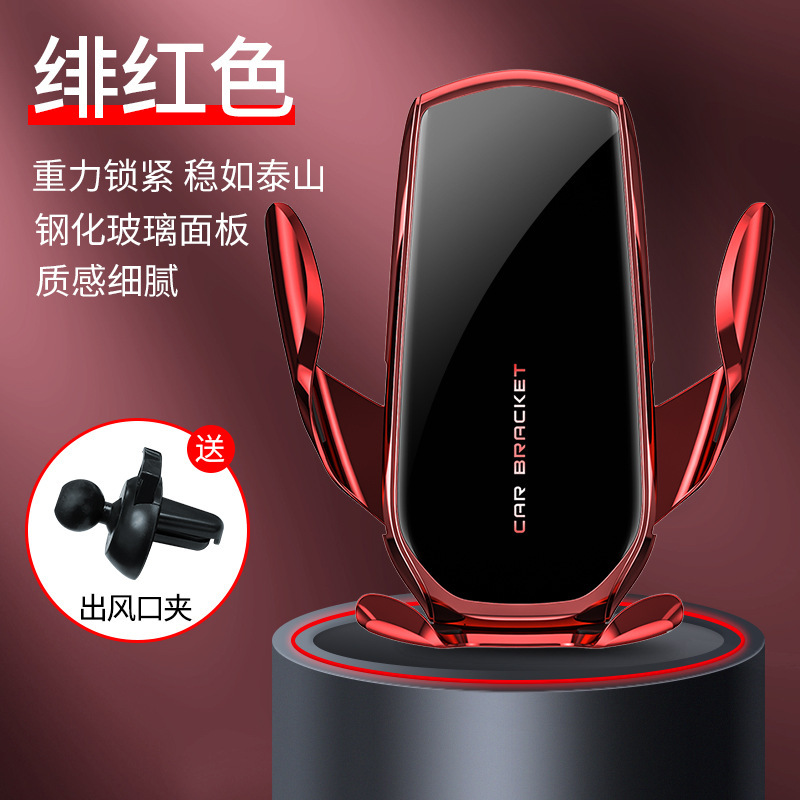 M6 Gravedad de sujeción automática del teléfono móvil soporte de salida de aire del coche de navegación creativa suministro directo de fábrica suministros de soporte de coche