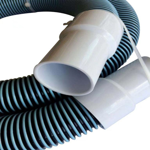 Swimming Pool Pipe Swimming Pool Drainage Pipe Swimming Pool Filter Hose EVA Two-color Pipe with 2 Joints Clamp Raw Tape 