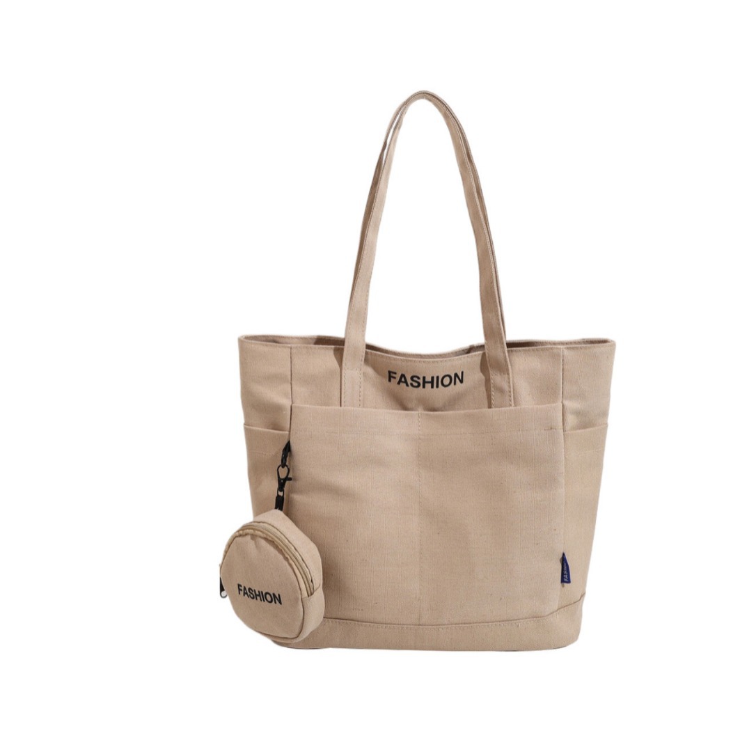 Bolsa de gran capacidad para mujeres 2026 nuevo estilo coreano in-modes simple bolso de clase bolso de hombro para estudiantes universitarios