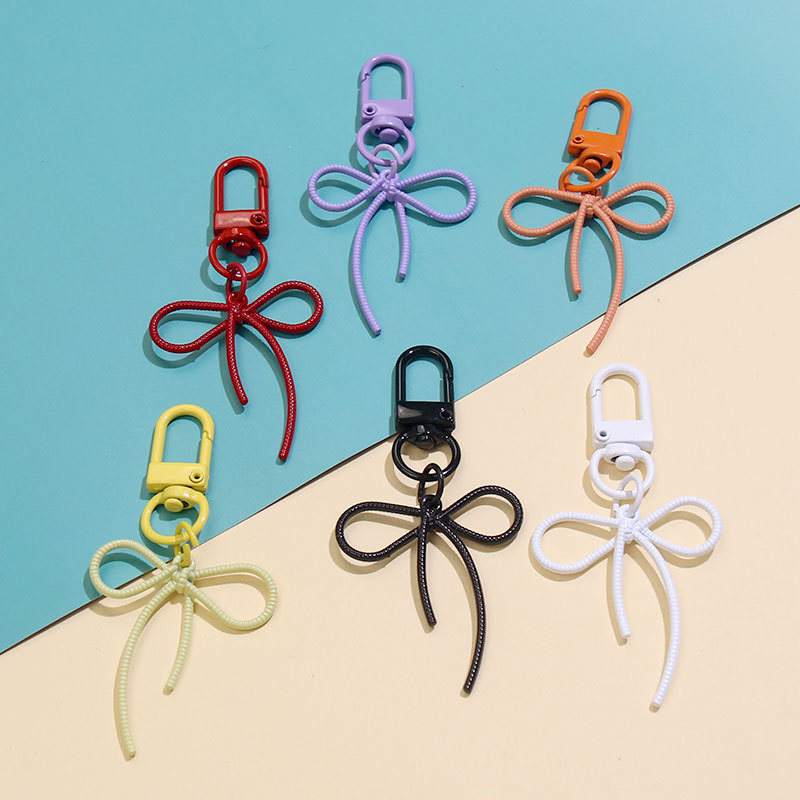 Wholesale ins exquisite princess at large ribbon bow keychain small fragrance pendant schoolbag pendant headset Wholesale ins exquisite princess at large ribbon bow keychain small fragrance pendant schoolbag pendant headset