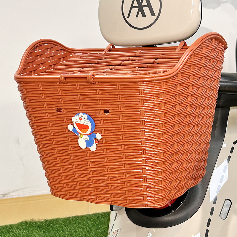 卸売電気自動車リア収納バスケットかわいい漫画オートバイバッテリーカーリアテール収納防水|undefined