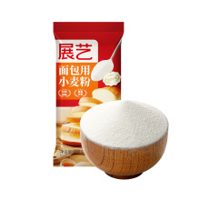 展艺高筋面粉披萨粉馒头吐司面包机用小麦面粉500g烘焙原材料家用