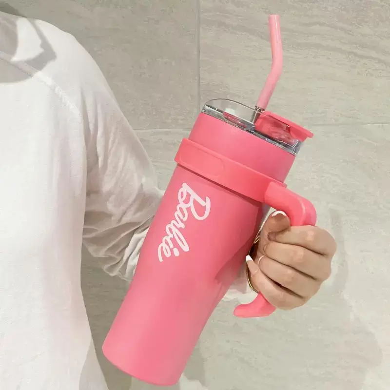 冰霸杯blackpink水杯巨无霸超大高颜值大容量杯子保温保冰杯保冷