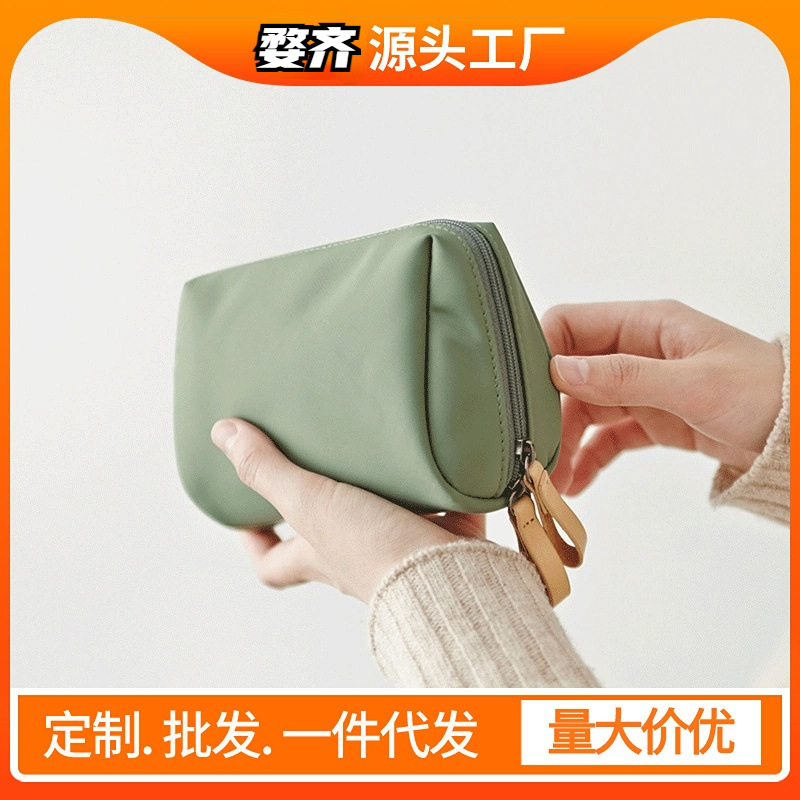 便携收纳包女跨境化妆包迷你小号口红包化妆品大容量收纳袋外出包