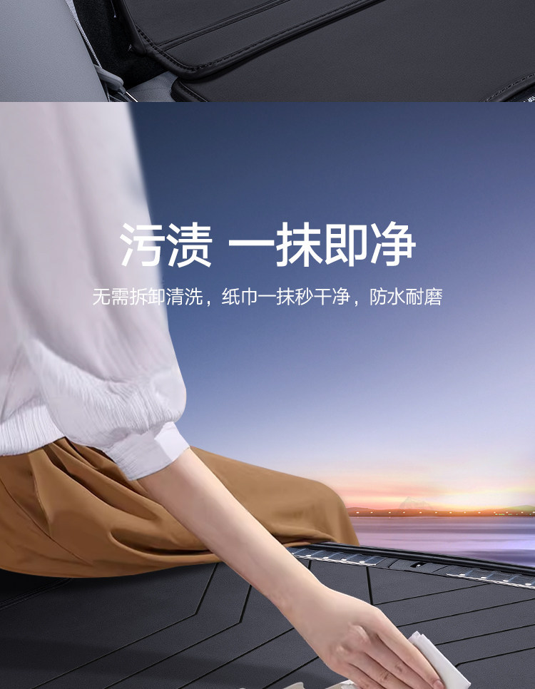 Suitable for 25 Models of Nio Et5T Es6 Ec6 Es8 Et7 Ec7 Trunk Mats, Full Coverage Car Trunk Mats
