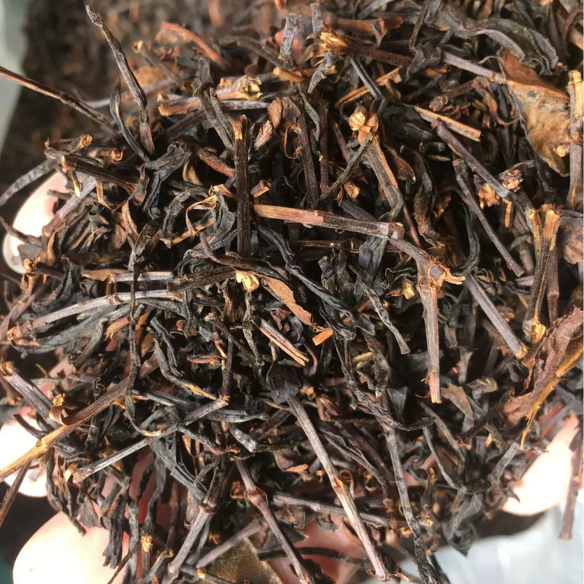 福安高山茶厂批发红茶碎红茶梗茶叶蛋用红茶头去味吸味茶梗调奶茶
