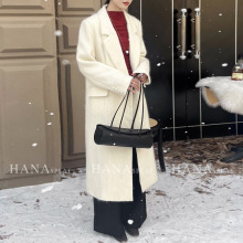 【不退不换】冬季羊毛大衣女高级感冬新款毛海毛呢外套H16937