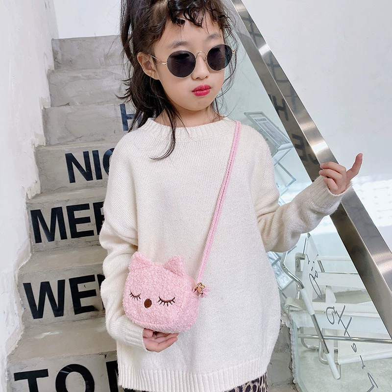 2023 модная Новая модная детская сумка через плечо для девочек, портмоне, мультяшная милая сумка через плечо, маленькая сумка с кроликом