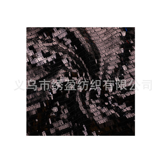 Symphony Sequin Fabric Blade Sequin Embroidery Long Piece Embroidered Fabric Performance Stage Clothing Sequin Fabric Wholesale