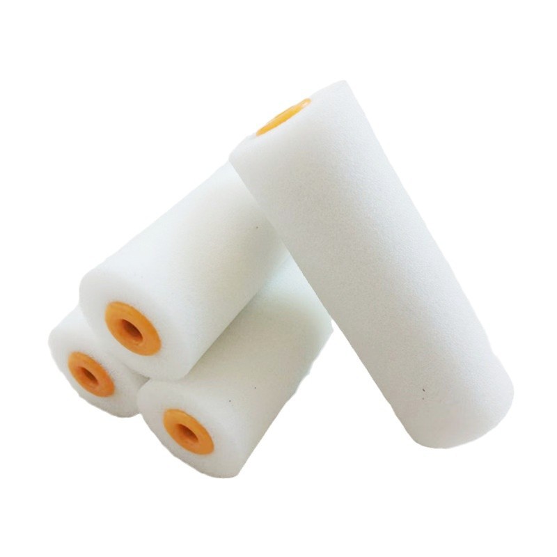 Esposa cepillo de rodillo de lana pintura acuosa látex pintura cepillo de pintura cepillo de pintura en relieve pulgar pequeño cepillo sin marca