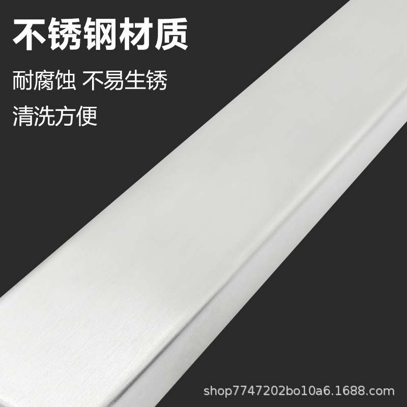 304 acero inoxidable succión magnética portacuchillos sin perforación tipo pared portacuchillos magnéticos herramientas de almacenamiento de cocina