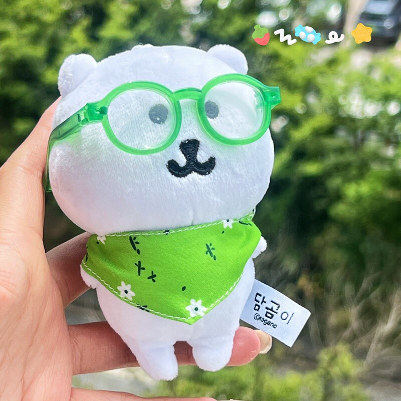 11 センチメートル春のお出かけ自虐的なクマ人形帽子アクセサリーキーホルダー人形バッグペンダントベビー服小物|undefined