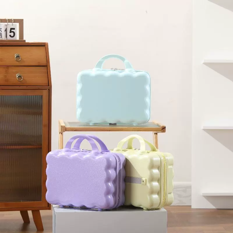 14寸化妆箱新款小型手提箱可爱便携伴手轻便化妆包迷你行李箱收纳