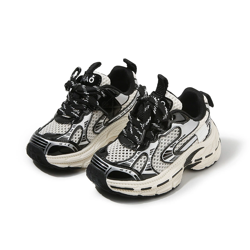 麦布熊 Children's mesh shoes, fashionable sports shoes, boys' breathable dad shoes, spring and summer new girls' shoes, casual shoes